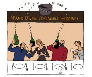 Dîner vendanges solidaires