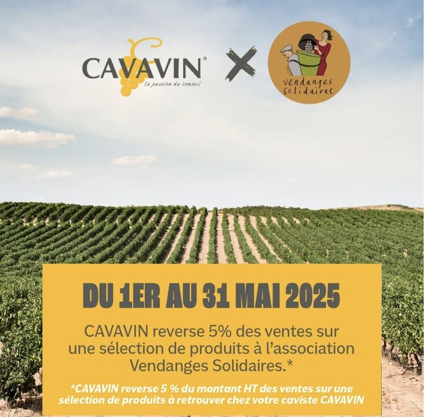 Opération Cavavin x Vendanges Solidaires